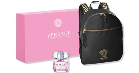 versace signature perfume women|women versace perfume with backpack.